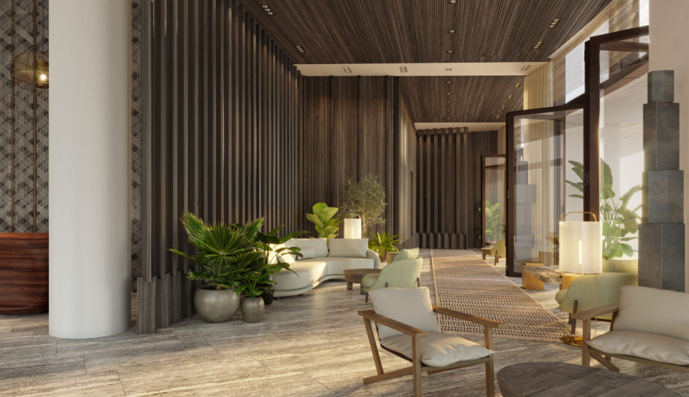 Kōʻula lobby corridor