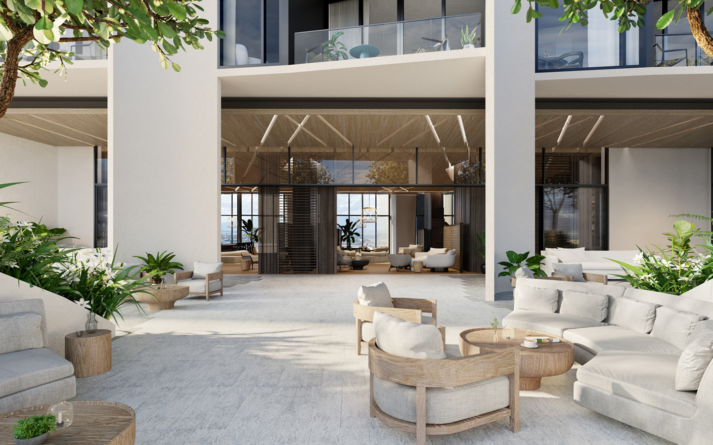 Outdoor Lounge Seating and Great Room