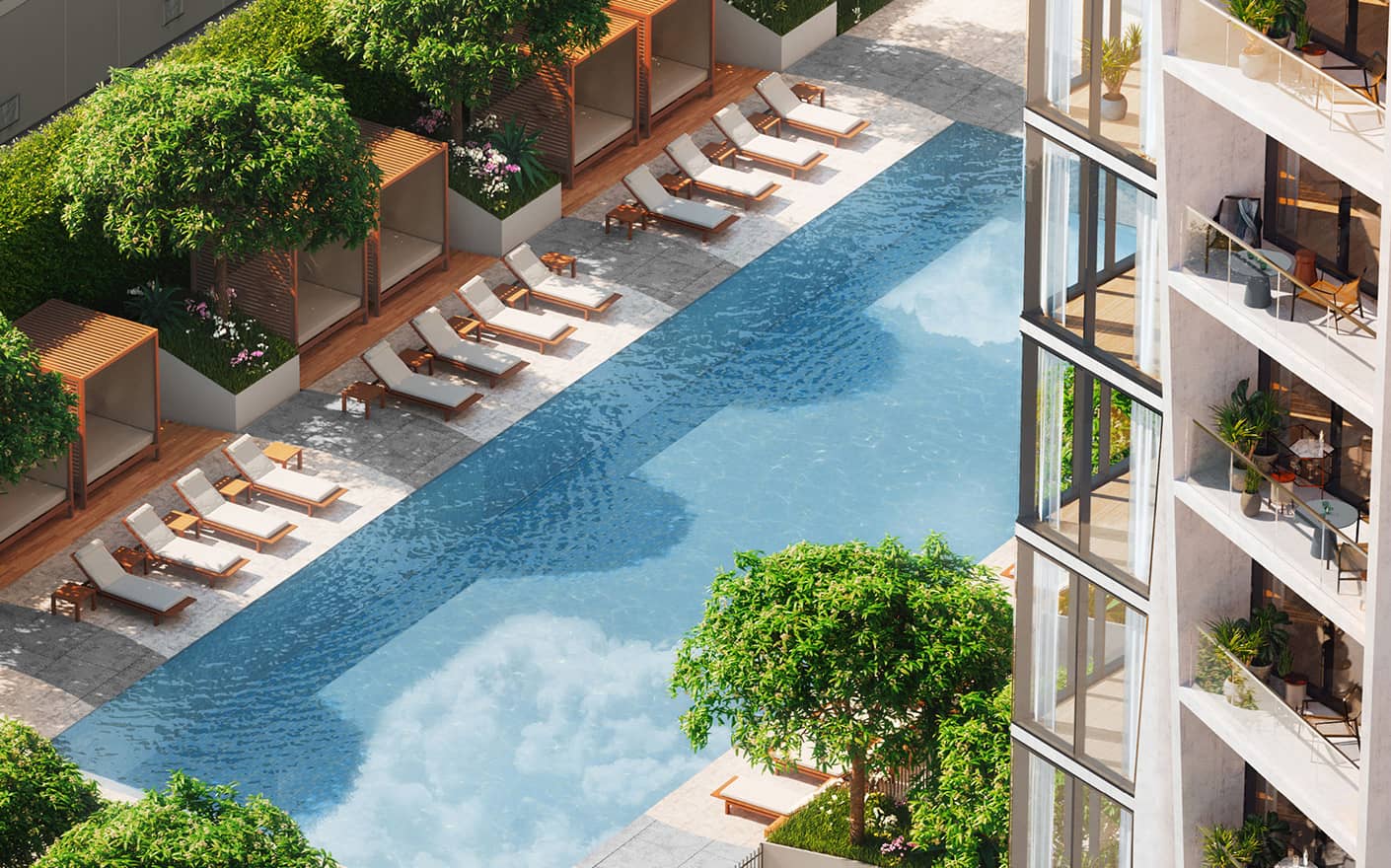 Kōʻula Tower and the Pool