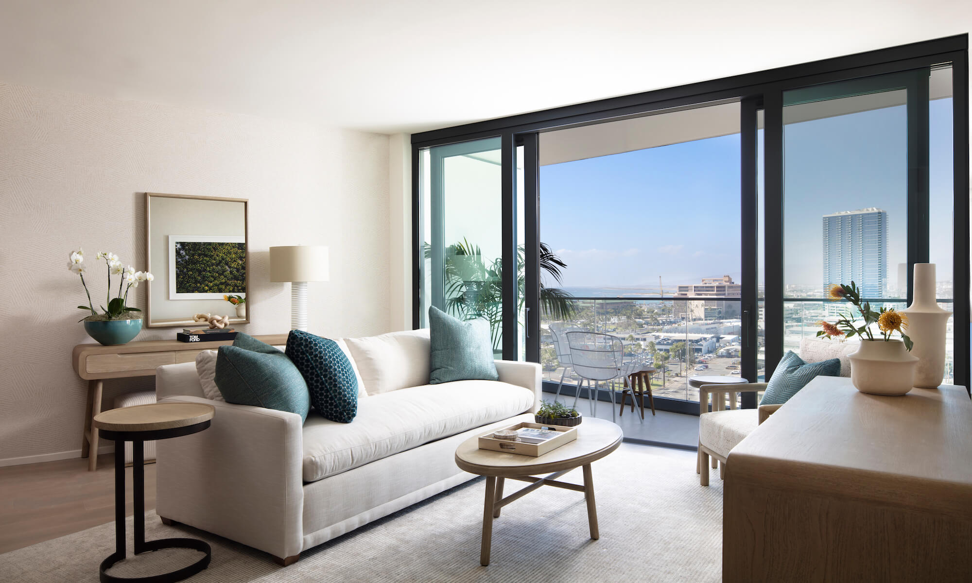 Living room with a view
